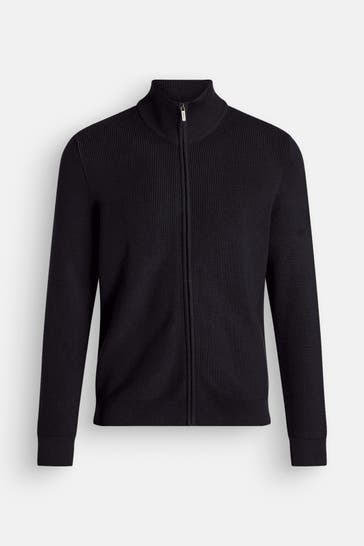 HECHTER Paris Strickjacke schwarz