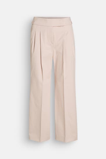 WINDSOR. Stoffhose creme