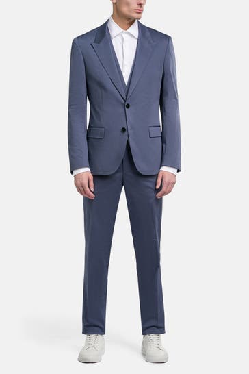HUGO Anzug 'Henry-Getlin' blaugrau