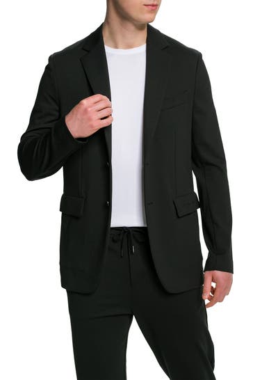 KARL LAGERFELD Casual-Sakko 'Punto' schwarz