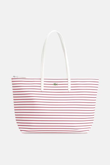 LACOSTE Shopper 'Roland Garros' gestreift