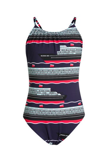 VILEBREQUIN - Badeanzug 'Cruise' gemustert