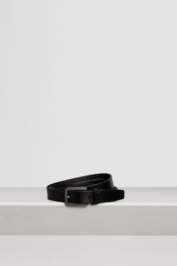 PORSCHE DESIGN Ledergürtel schwarz