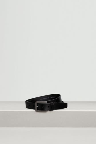 PORSCHE DESIGN Ledergürtel schwarz