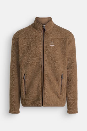 HAGLÖFS Fleecejacke 'Pile' braun