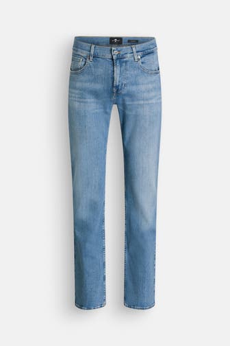 7 FOR ALL MANKIND Jeans hellblau straight