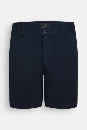 BELSTAFF Chino-Shorts 'Rally' nachtblau 