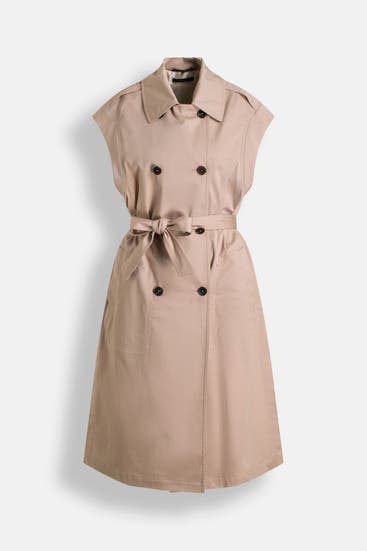 WINDSOR. - Trenchkleid taupe