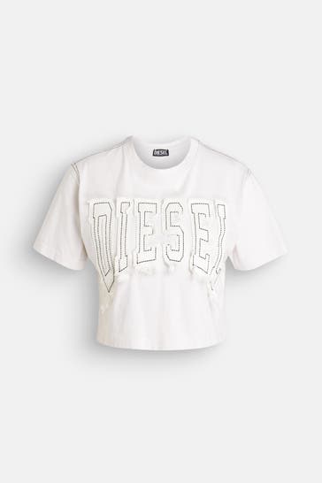 DIESEL T-Shirt offwhite