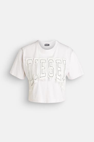 DIESEL - T-Shirt offwhite