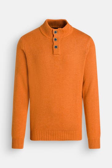 NEW ZEALAND AUCKLAND Strick-Troyer dunkelorange