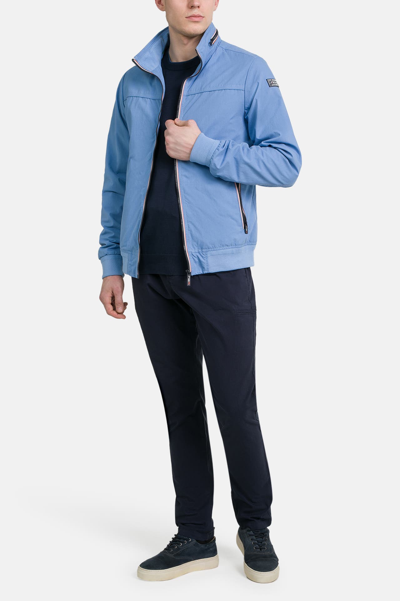 NEW ZEALAND AUCKLAND Blouson 'Troy' taubenblau, Bild 1