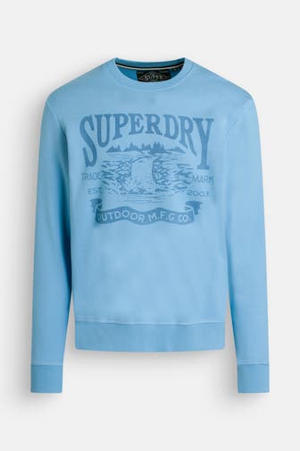 SUPERDRY Sweatshirt hellblau