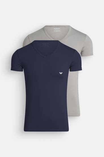 EMPORIO ARMANI - 2er-Pack T-Shirt zweifarbig