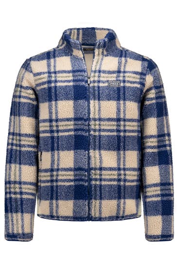 NEW ZEALAND AUCKLAND Fleecejacke kariert
