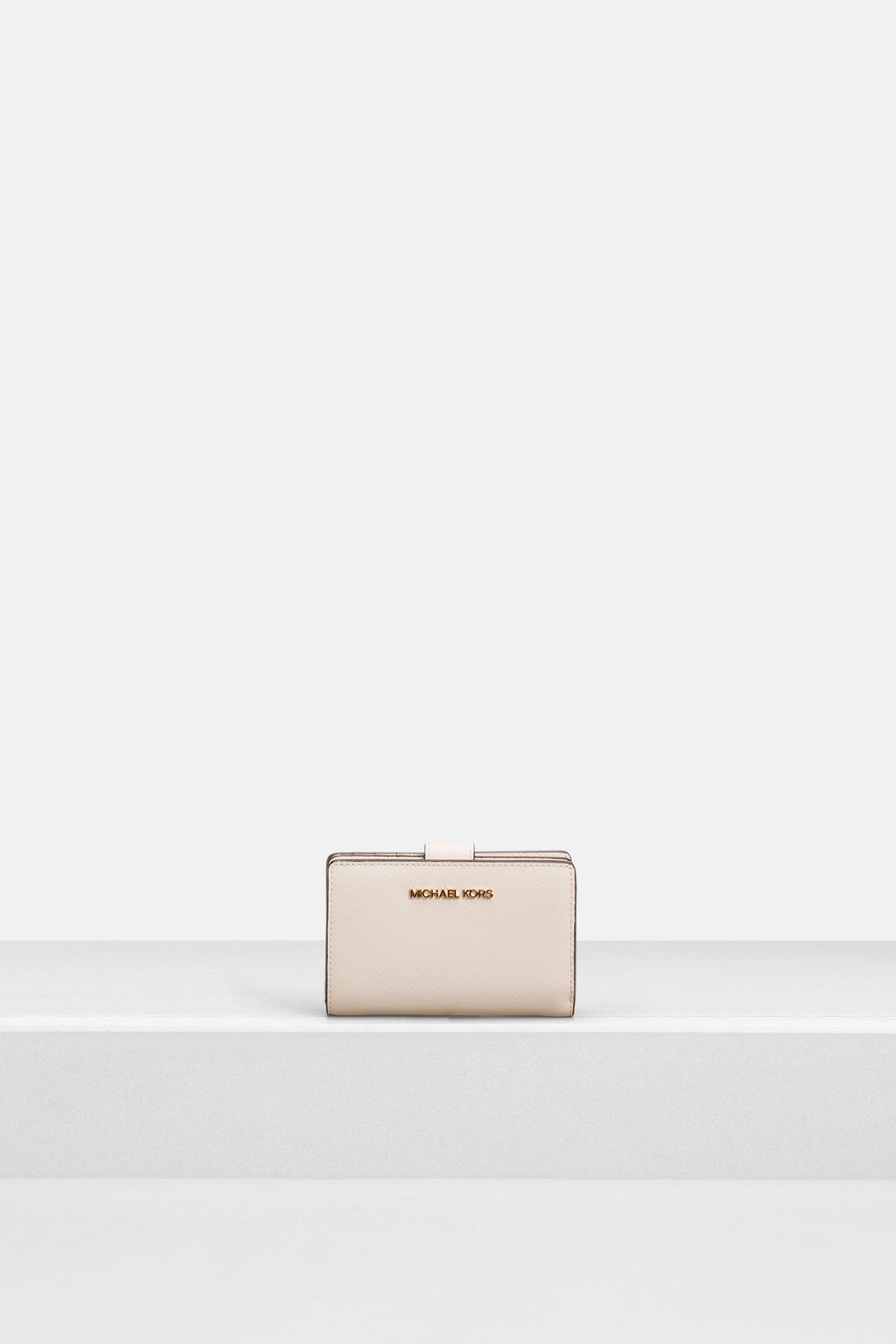 MICHAEL MICHAEL KORS Geldbörse 'Jet Set Travel' weiß, Bild 1
