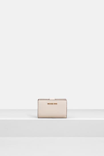 MICHAEL MICHAEL KORS Geldbörse 'Jet Set Travel' weiß