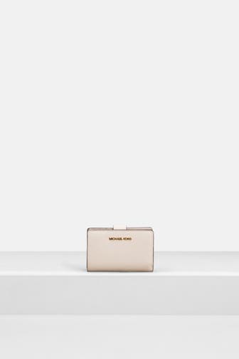 MICHAEL MICHAEL KORS Geldbörse 'Jet Set Travel' weiß