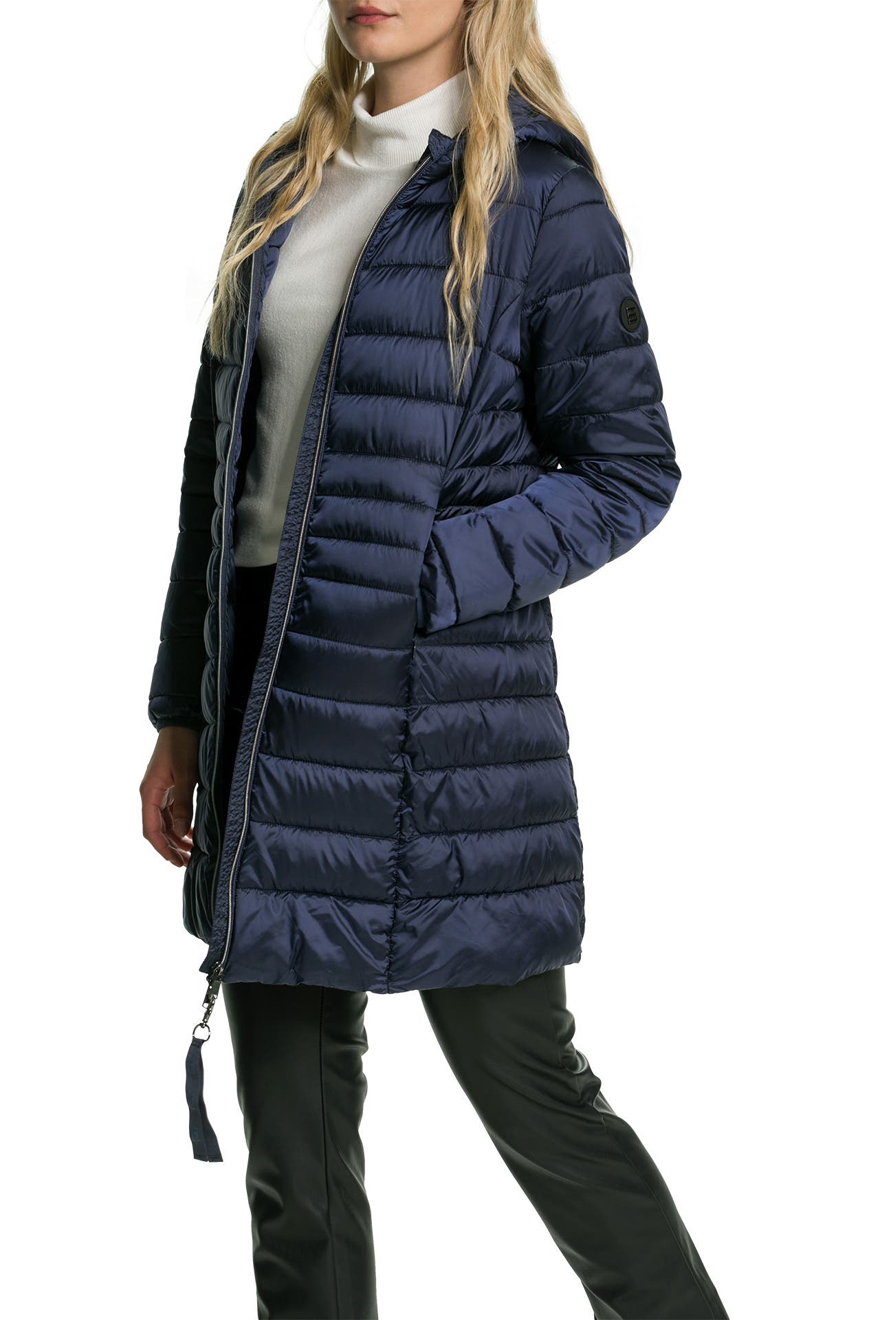 Steppmantel navy