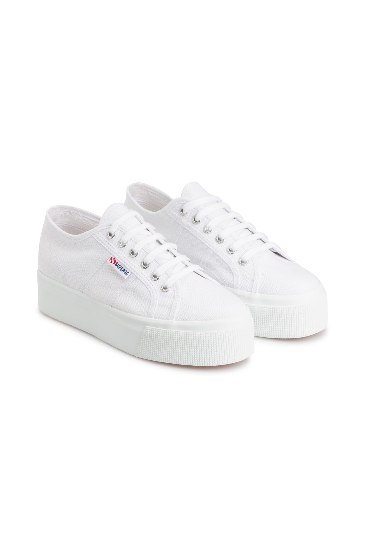 SUPERGA Plateau-Sneaker weiß, Bild 1