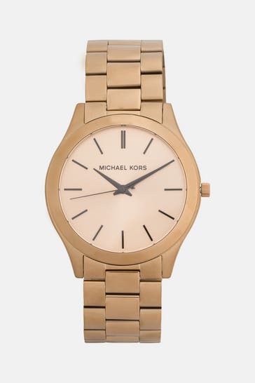 MICHAEL KORS Armbanduhr 'Runway' gold