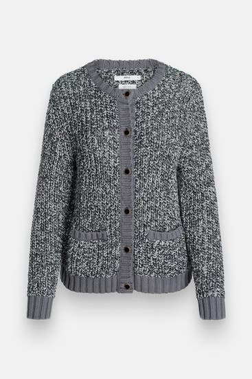 BRAX - Strickjacke 'Ann' grau