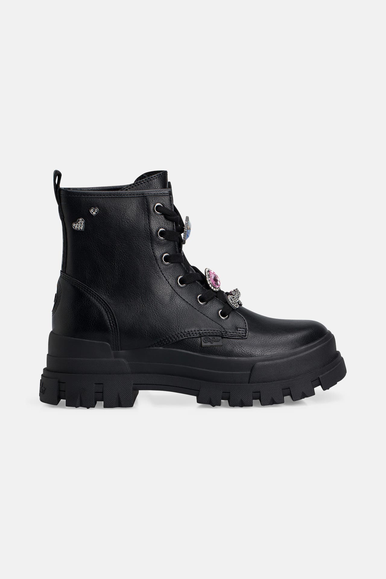 BUFFALO Schnürstiefel schwarz, Bild 1