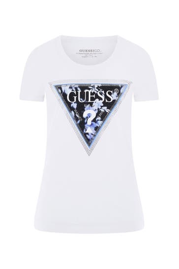 GUESS T-Shirt weiß