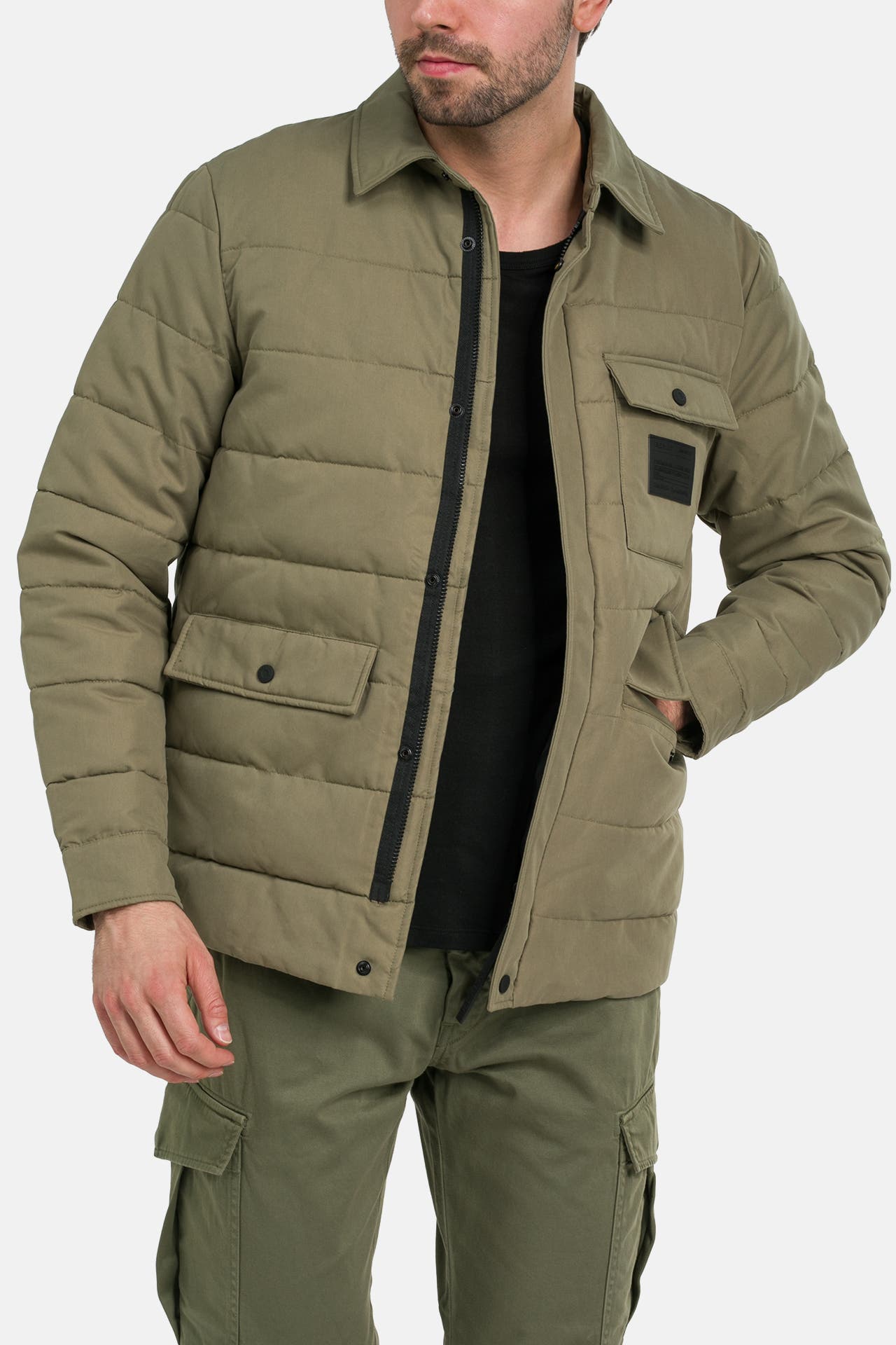 REPLAY Steppjacke oliv, Bild 1