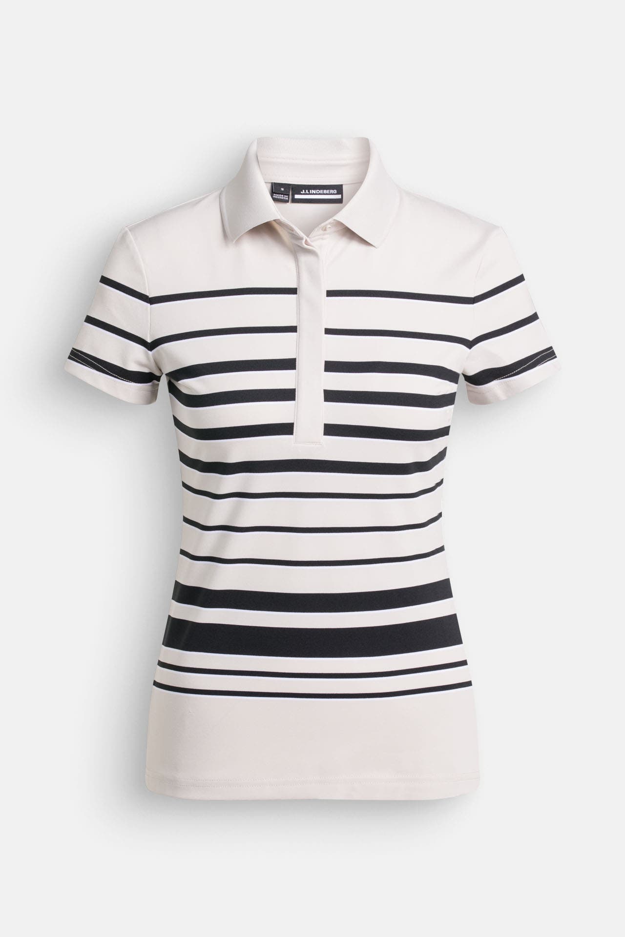 J.LINDEBERG SPORTSWEAR Funktions-Polo 'Michelle' gestreift, Bild 1