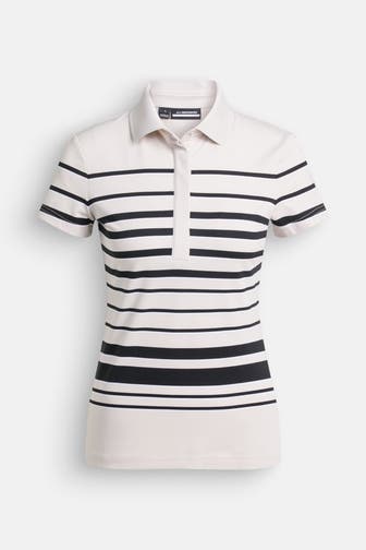 J.LINDEBERG SPORTSWEAR Funktions-Polo 'Michelle' gestreift
