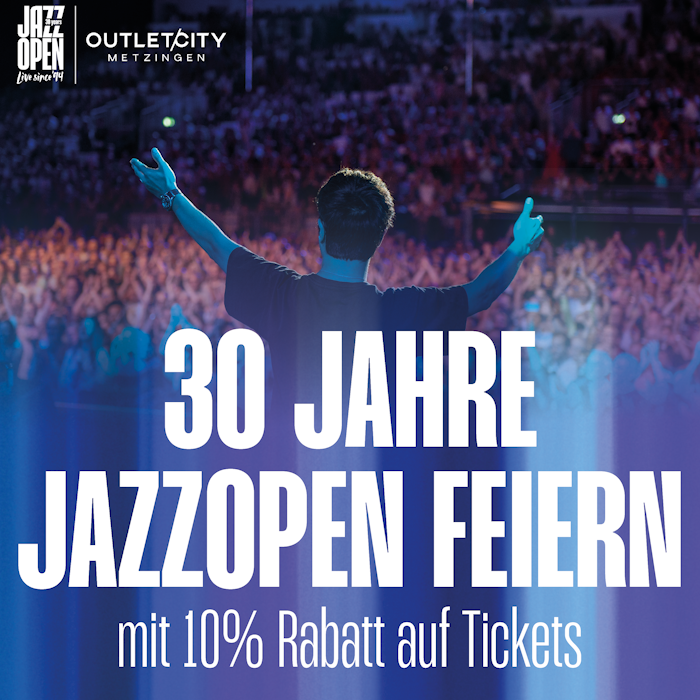 -10 % on jazzopen tickets